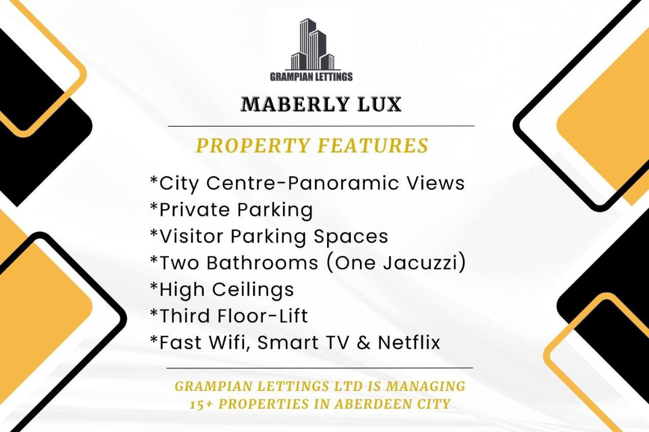 Maberly Lux - Grampian Lettings Ltd Apartment Aberdeen Exterior photo